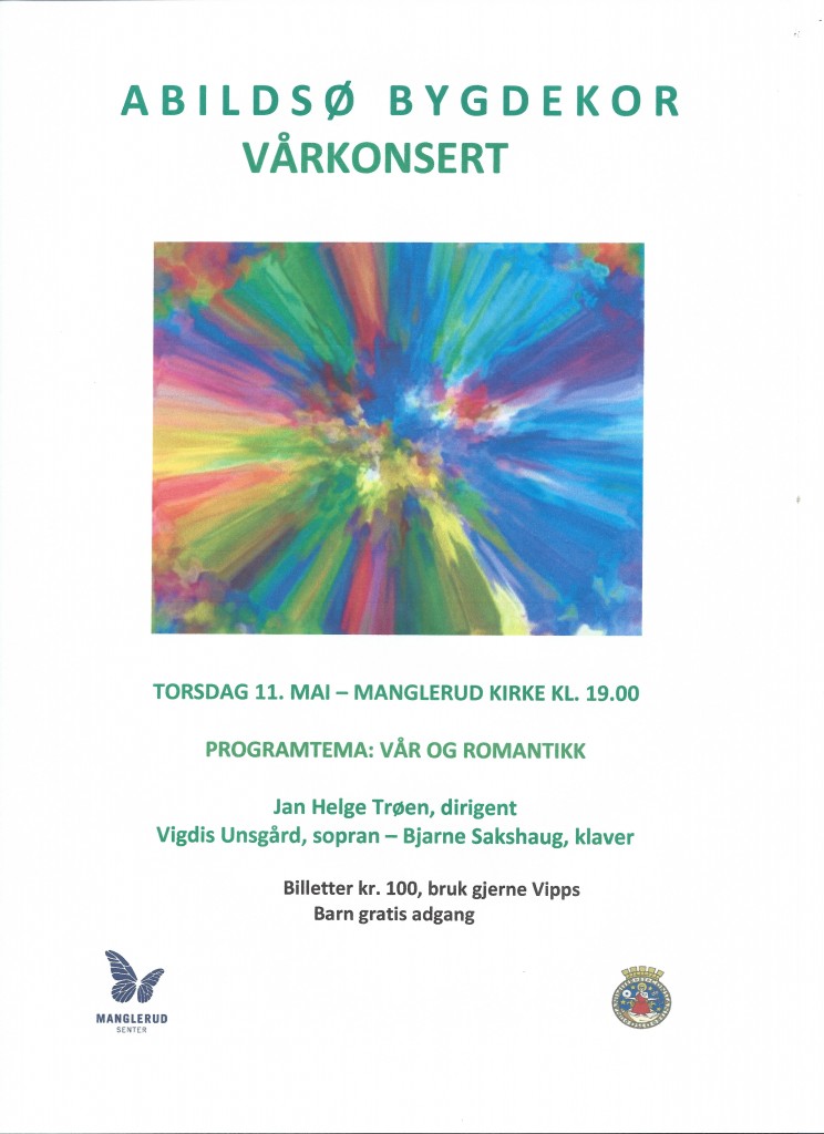 Plakat vårfest 11.05.17