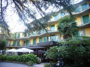 Hotel Palme, inngang